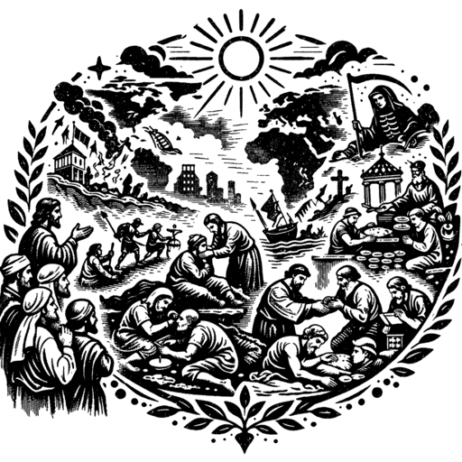 Jesus commission of the disciples to go teach the nations.